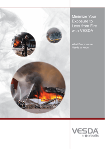Minimize Your Exposure to Loss from Fire with VESDA