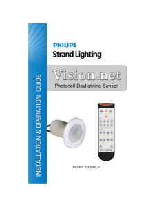 Vision Net - Photocell Daylight Sensor