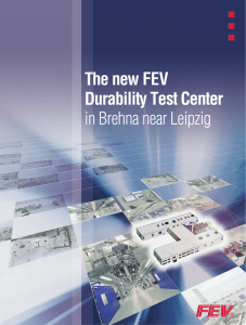 The New FEV Durability Test Center