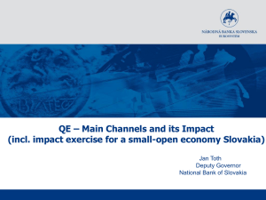QE – Main Channels and its Impact (incl. impact exercise for a small