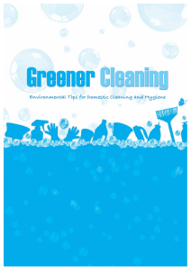 Greener Cleaning Guide
