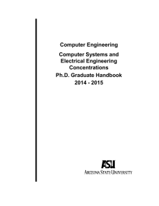 Computer Engineering Ph.D. Handbook