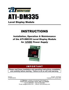 ATI-DM335 - AT Monitors