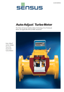 Auto-Adjust® Turbo-Meter