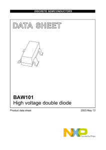 BAW101 High voltage double diode