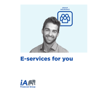 E-services for you - Industrial Alliance