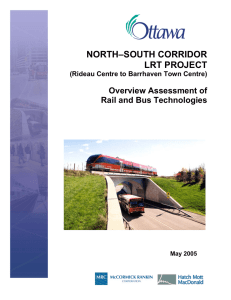 Overview Assessment of Rail and Bus Technologies