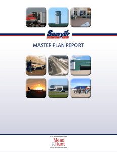 Master Plan - Sawyer International Airport