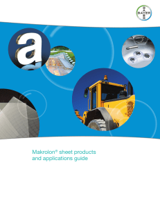 Makrolon® Applications Guide - Professional Plastics – Plastic Sheets