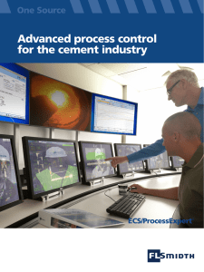 Advanced process control for the cement industry