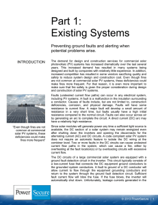 Part 1: Existing Systems