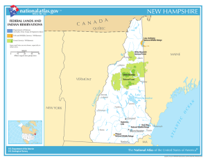 New Hampshire - Federal Lands and Indian Reservations