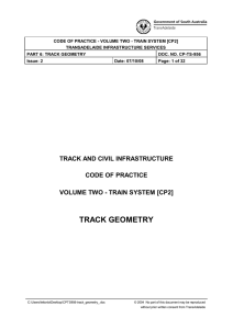 CP-TS-956 - Track Geometry