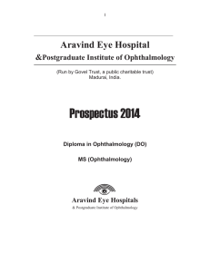 Aravind Eye Hospitals - Aravind Eye Care System