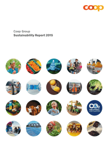 Coop Group Sustainability Report 2015