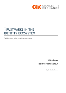 Trustmarks in the Identity Ecosystem