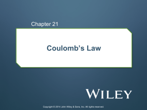 Coulomb`s Law - Physics at SMU