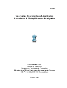 NSPM 11 Quarantine Treatment (MB) Standard