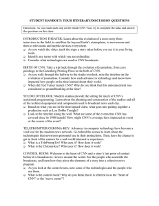 Student Handout: Tour Itinerary / Discussion Questions