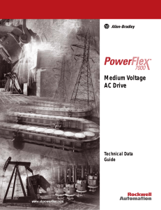 Medium Voltage AC Drive Technical Data Guide