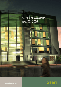 BREEAM AWARDS WALES 2009