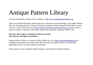 PDF - Antique Pattern Library
