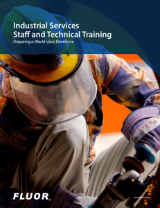 Industrial Services Staff and Technical Training