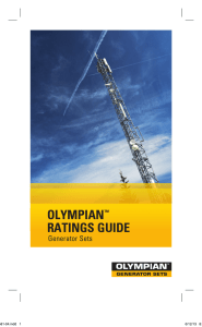 electric power ratings guide olympian™ ratings guide
