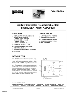 Digitally Controlled Programmable
