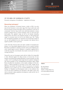 25 years of german unity
