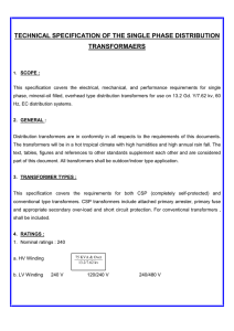 Technical specification ( pdf file )