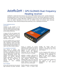 AsteRx2eH Pro GPS/GLONASS Dual