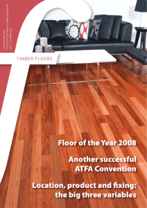 Timber Flooring - The Australasian Timber Flooring Association