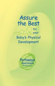 Assure the Best for your Baby`s Physical Development