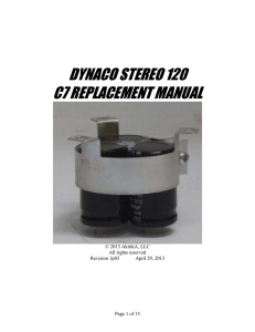 C7X2 Assembly Manual