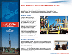 What Natural Gas from Coal Means to Nova