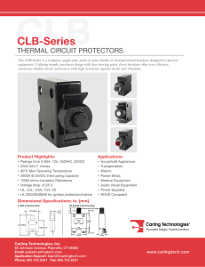 CLB-Series - Carling Technologies