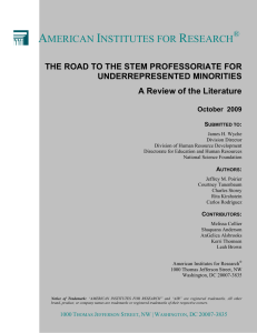 A Literature Review of STEM Graduate Education