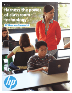 Harness the power of classroom technology