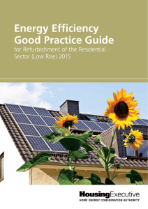 Energy Efficiency Good Practice Guide