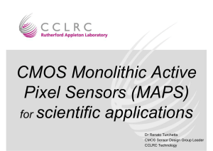 CMOS Monolithic Active Pixel Sensors (MAPS) for scientific