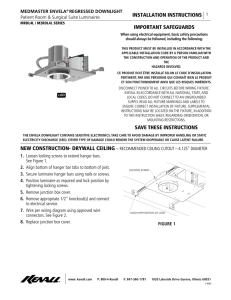 INSTALLATION INSTRUCTIONS IMPORTANT SAFEGUARDS