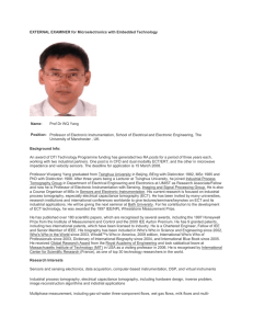 CV for Prof Dr WQ Yang