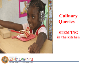 Culinary Queries 2016 - Early Learning Coalition of Osceola County