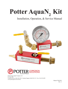 Manual - Potter Electric Signal Company, LLC