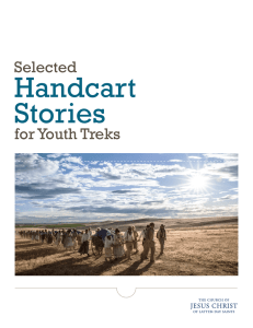 Handcart Story - The Church of Jesus Christ of Latter