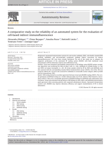 A comparative study on the reliability of an automated system for the