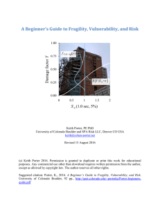 A Beginner`s Guide to Earthquake Fragility Vulnerability and Risk