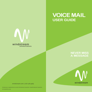 Voice Mail User Guides