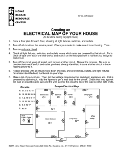 Creating An ELECTRICAL MAP OF YOUR HOUSE